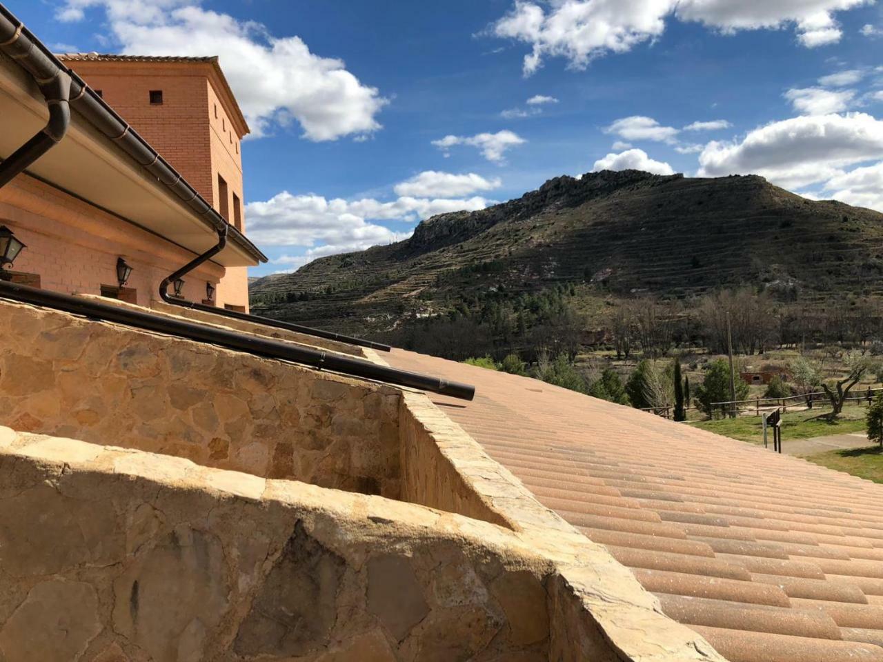 Hotel Villa De Estercuel Экстерьер фото